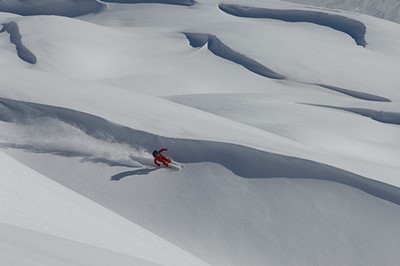 גולש סקי באופיסט תלול